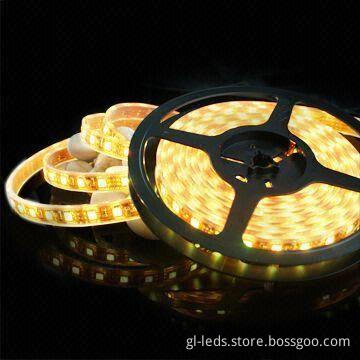 Waterproof Silicon 5050 LED Strip, available in Yellow Color